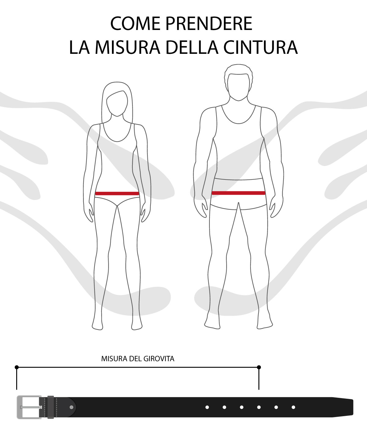 Guida: come misurare la taglia